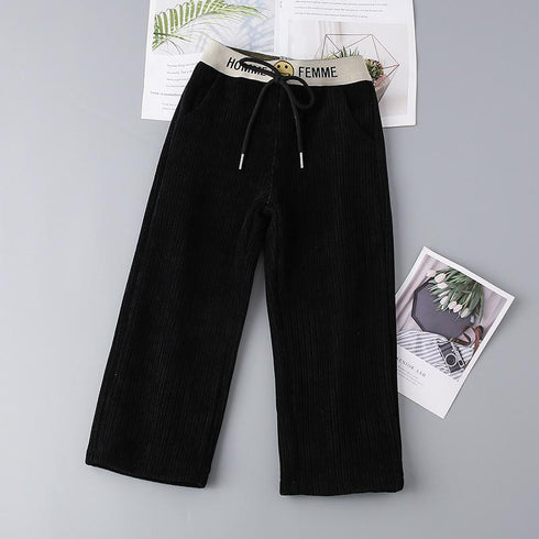 Girl's Smiley Casual Pants